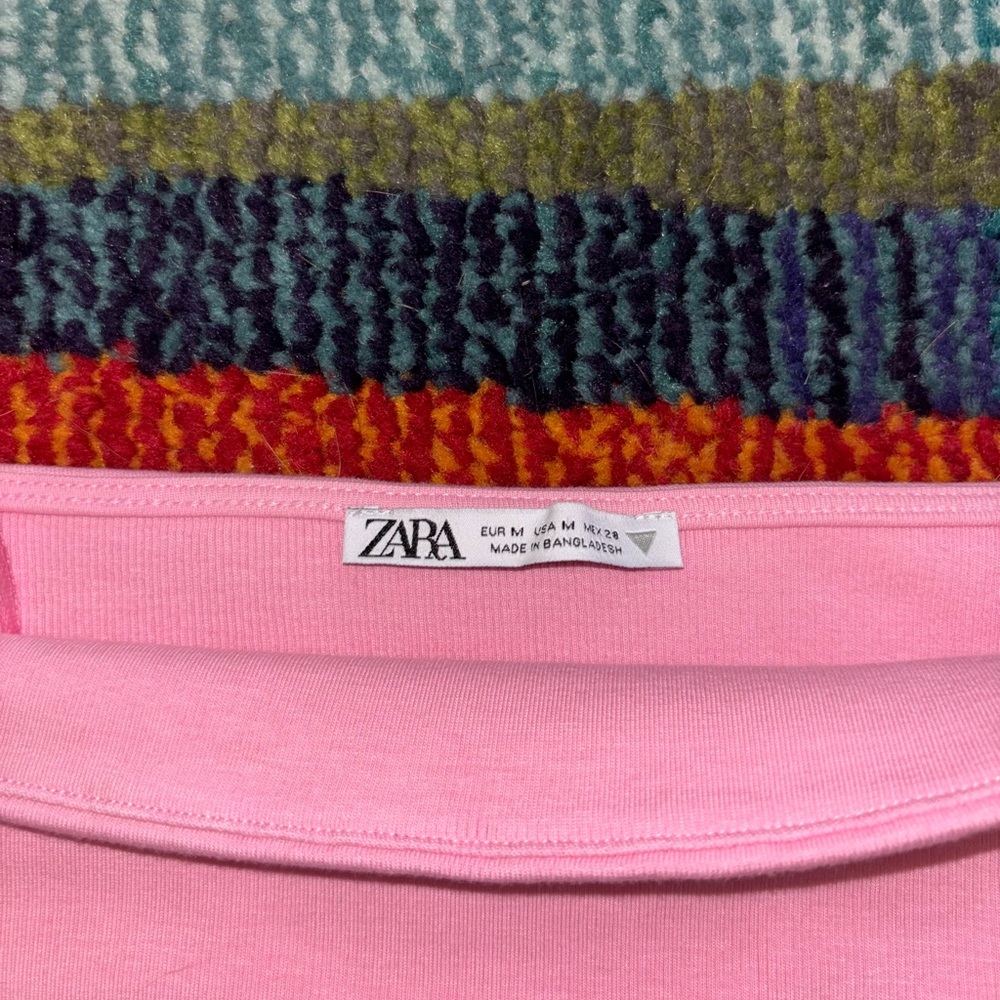 ZARA- pink tube top